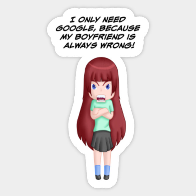 My Boyfriend Is Always Wrong